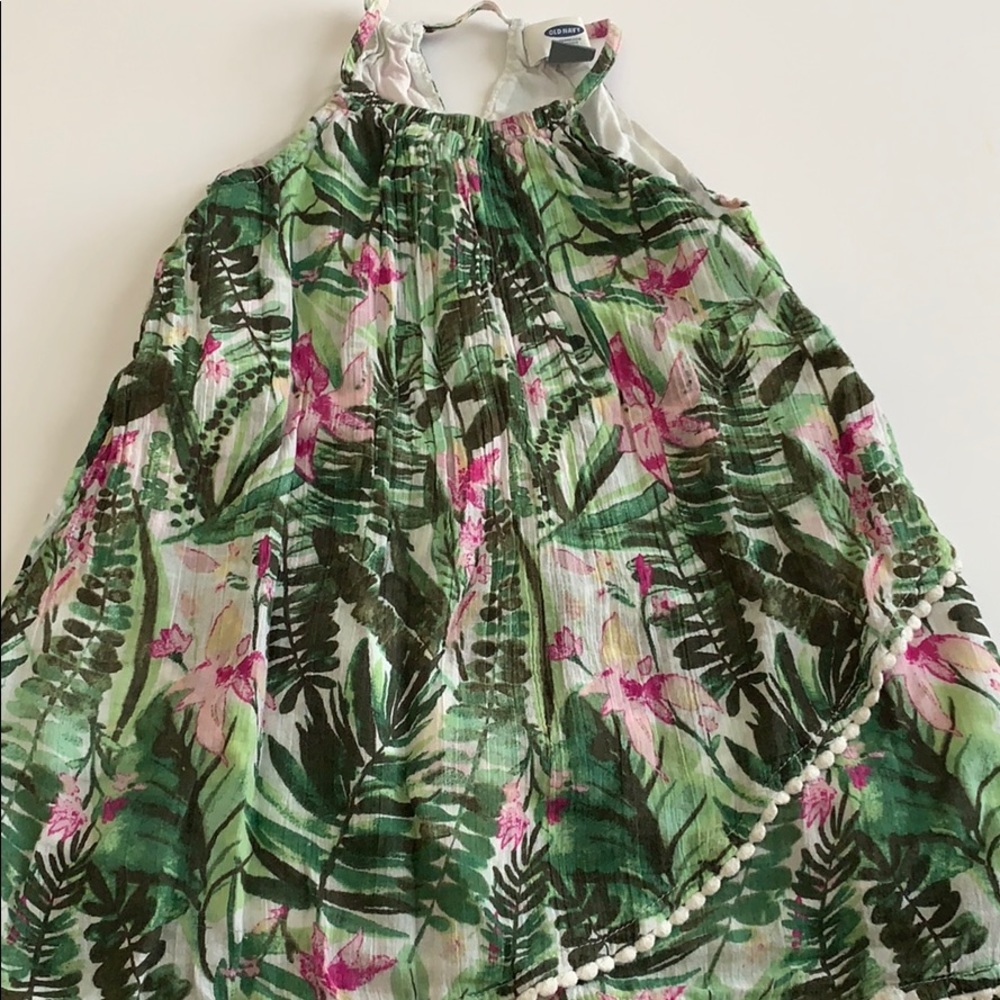 Old Navy floral tank dress size 2T